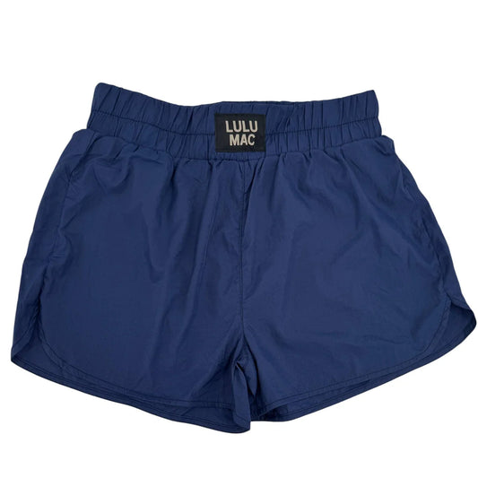 Navy Lulu Mac Shorts