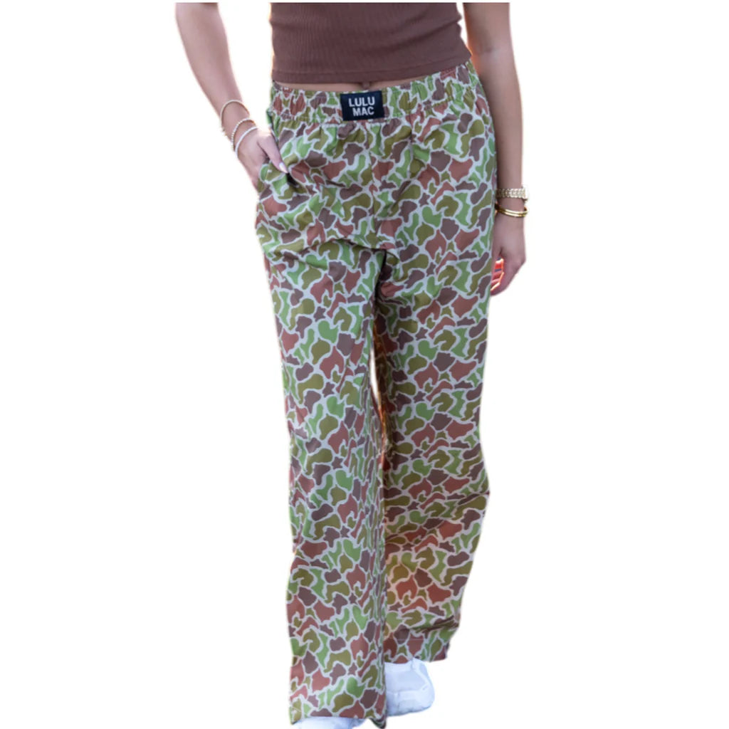 Lulu Mac Green Camo Pants