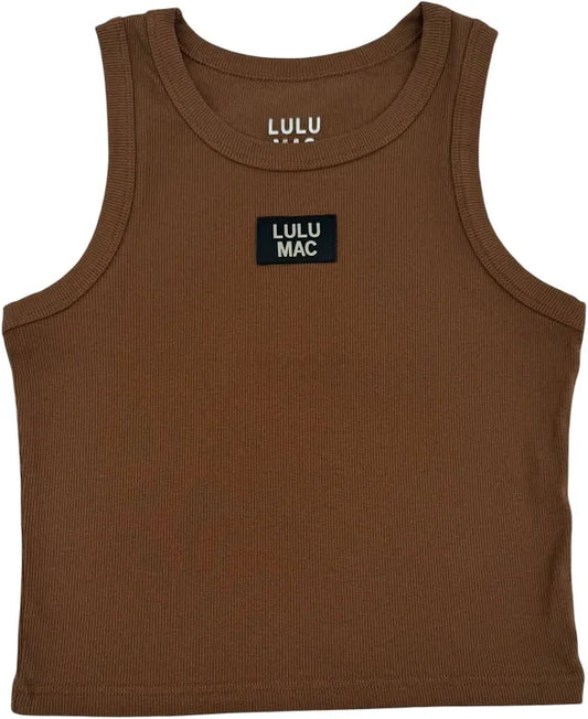 Brown Lulu Mac Tank