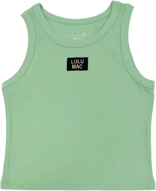 Lulu Mac Teal Solid Tank