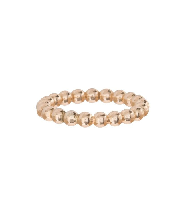 Gold Bead Ring 3mm Enewton