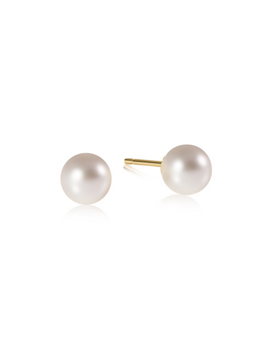 Classic 10mm Ball Stud - Pearl