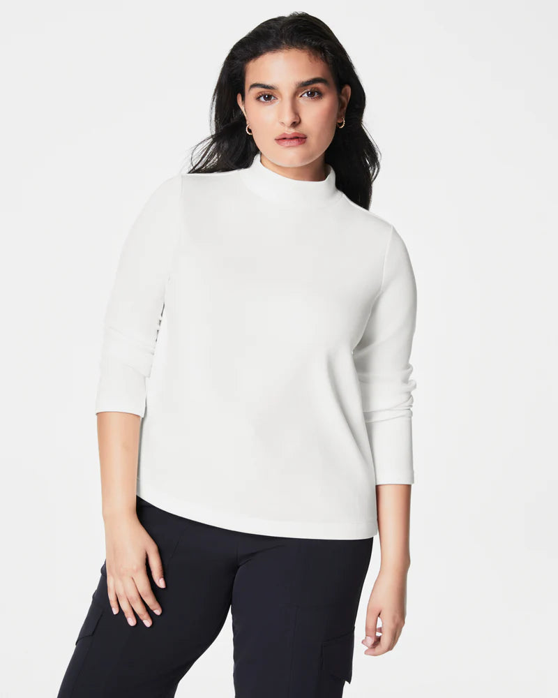 Spanx AirEsstentials Mock Neck Top