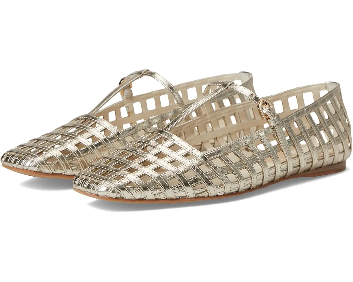 Dolce Vita Gold Flats