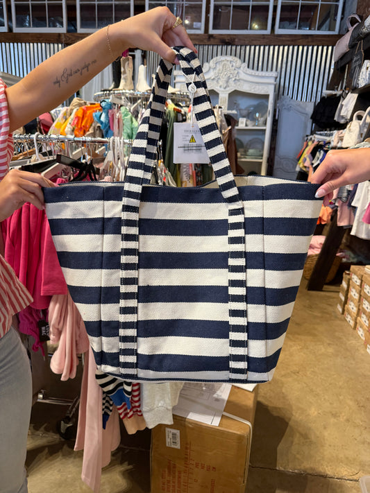 Navy Sailor Tote