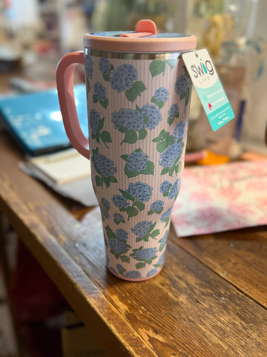Swig Hydrangea Cup 40oz
