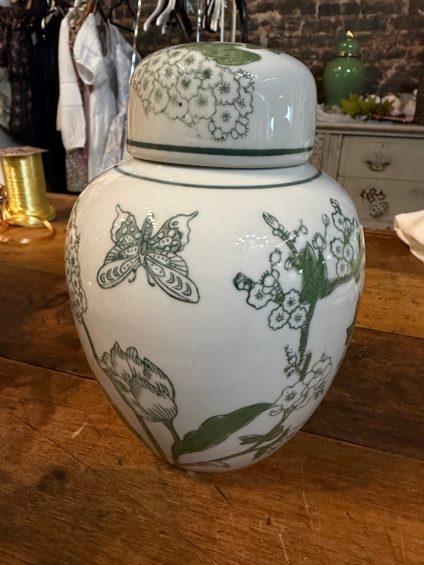 Green Ginger Jar