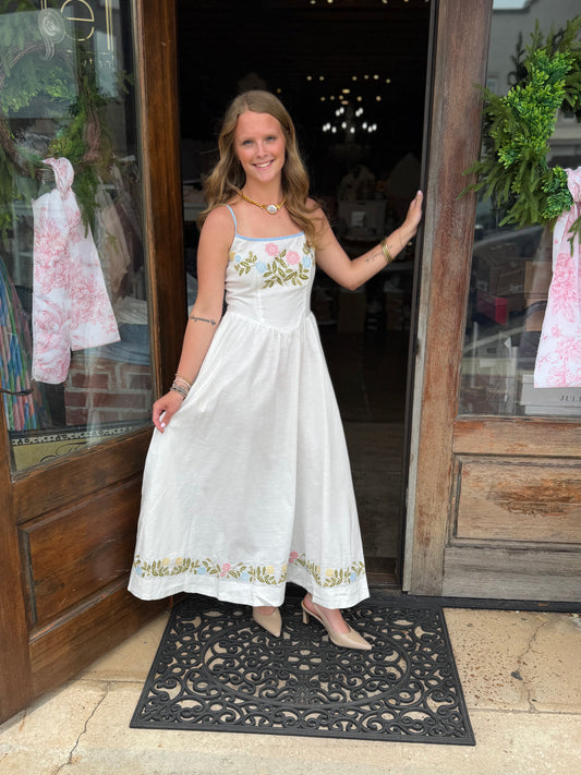 Pastel Floral Sun Dress