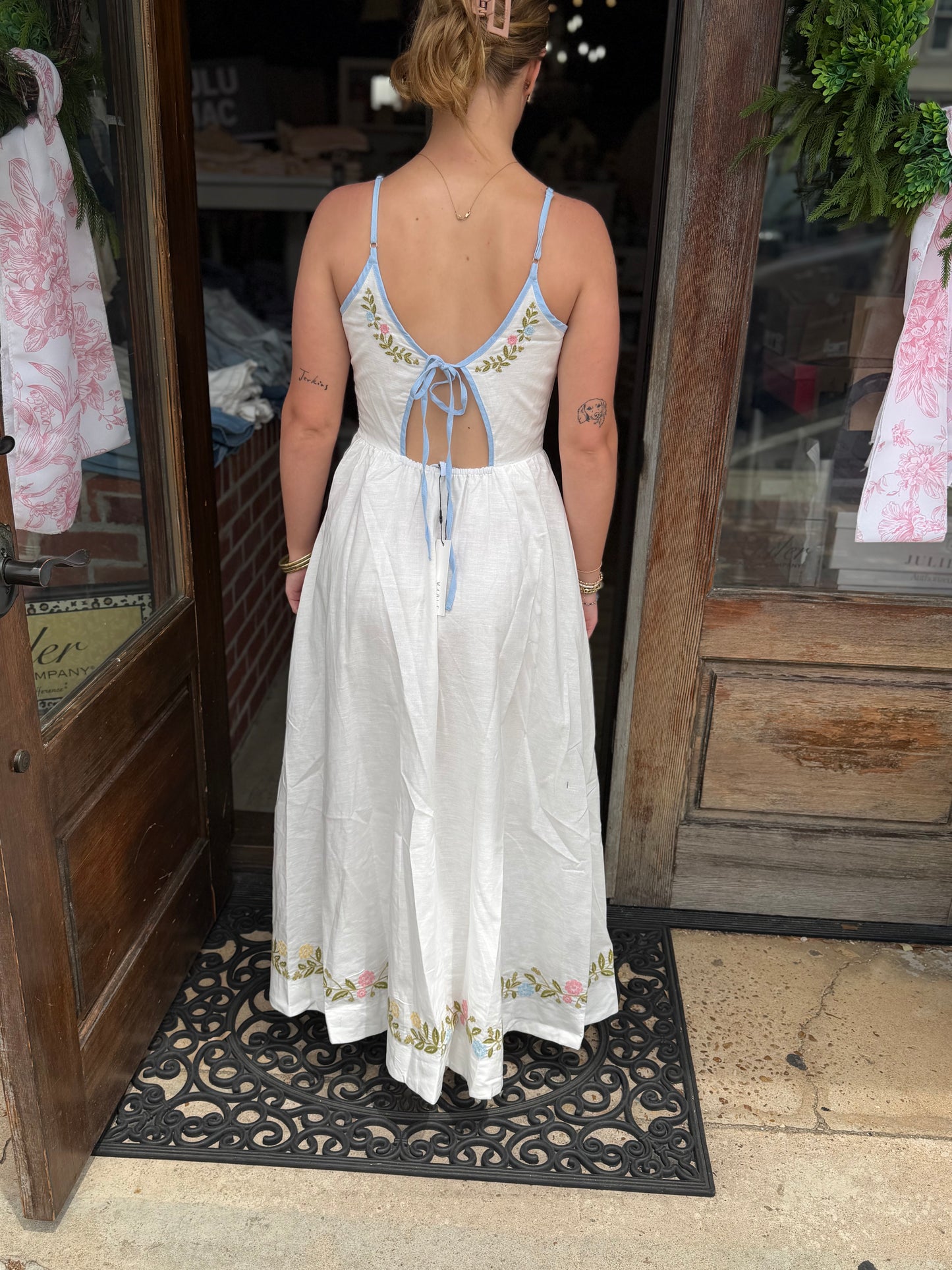 Pastel Floral Sun Dress