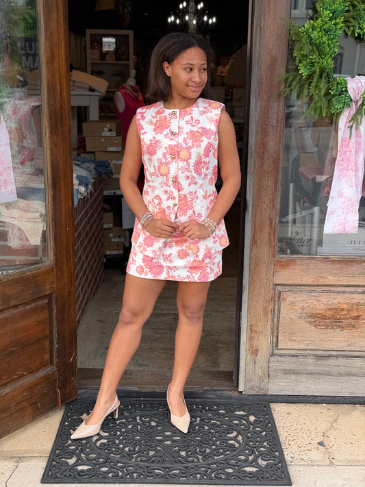 Botanical Garden Vest 2-piece Set
