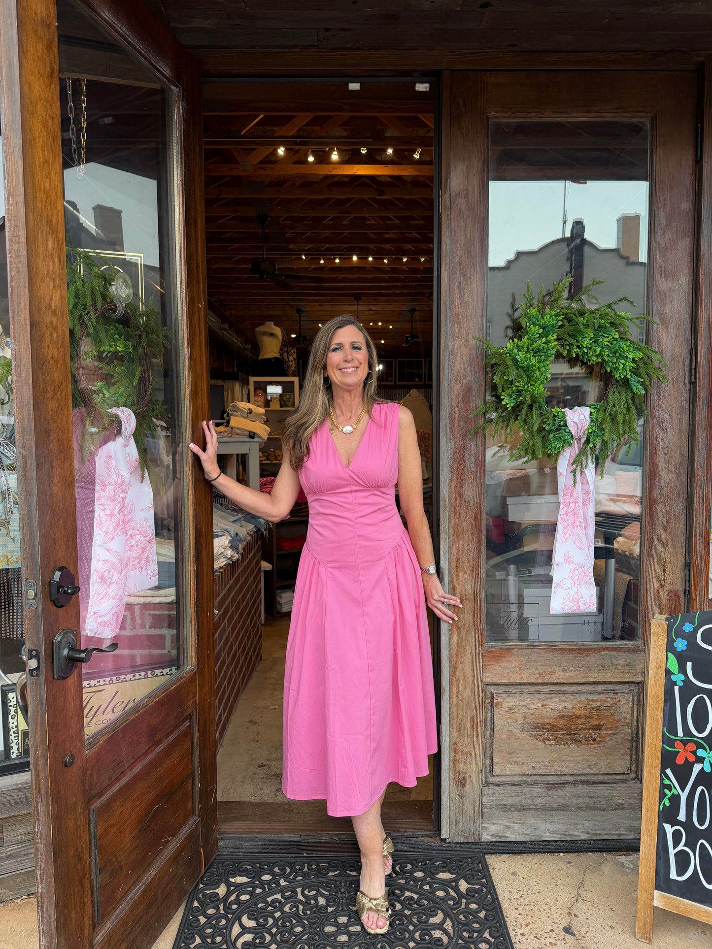 Briony Drop Waist Dress