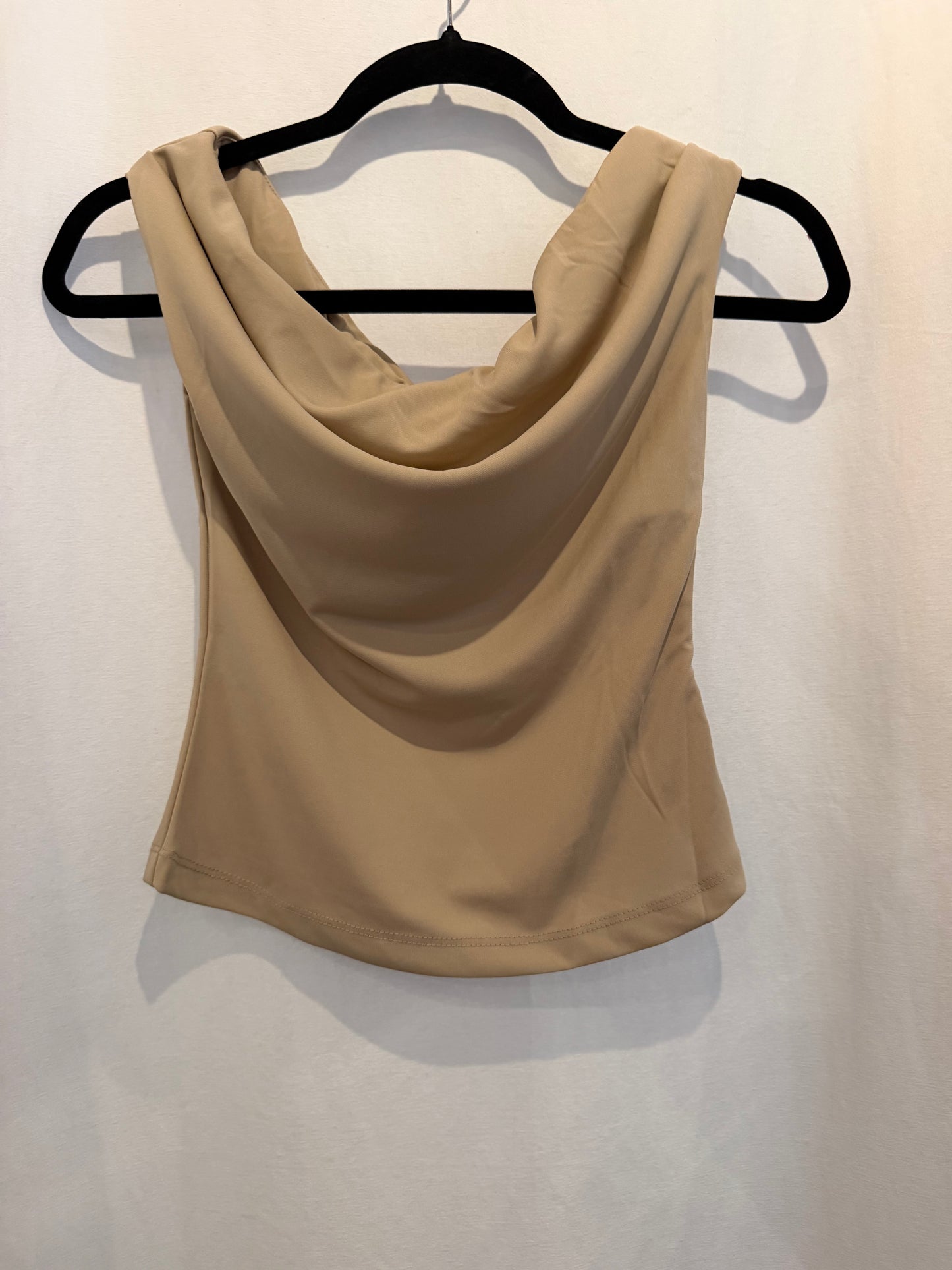 Khaki of The Shoulder Top