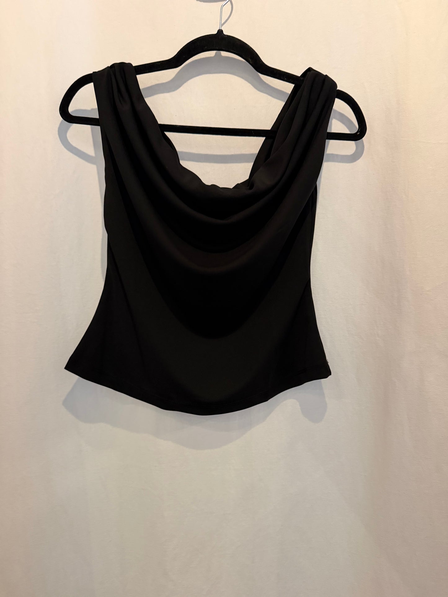 Black Halter Top