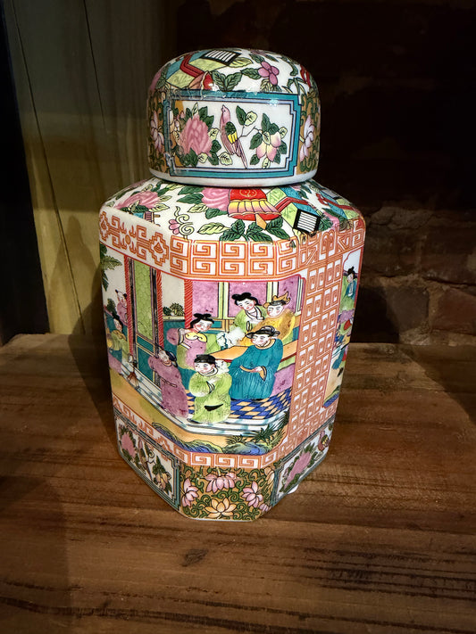 Grandmillennial Luxe Ginger Jar