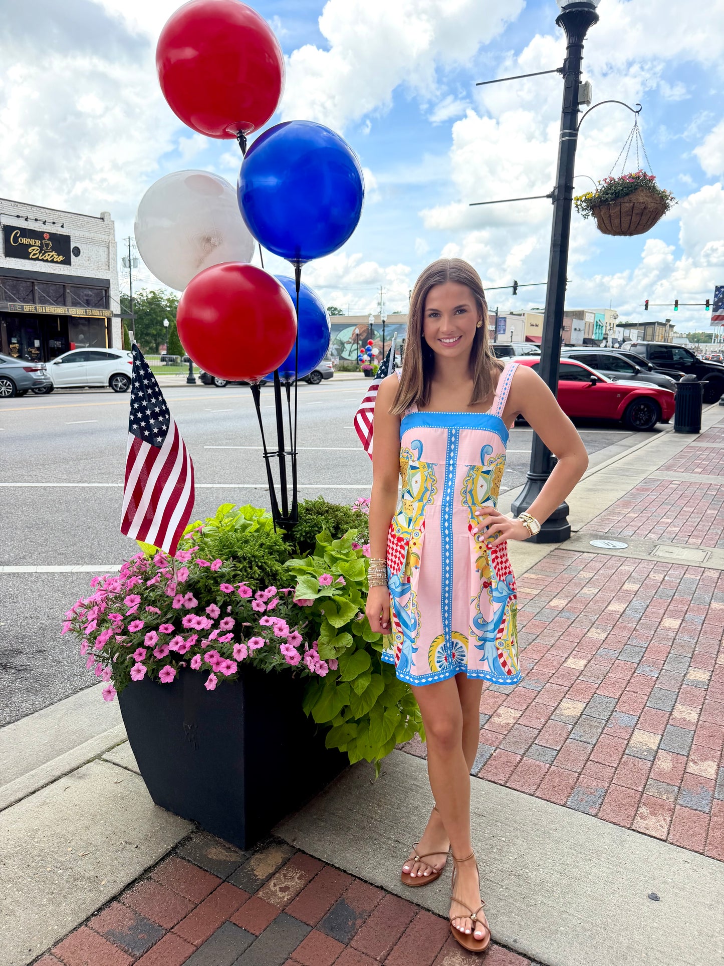 European Summer Midi Dress