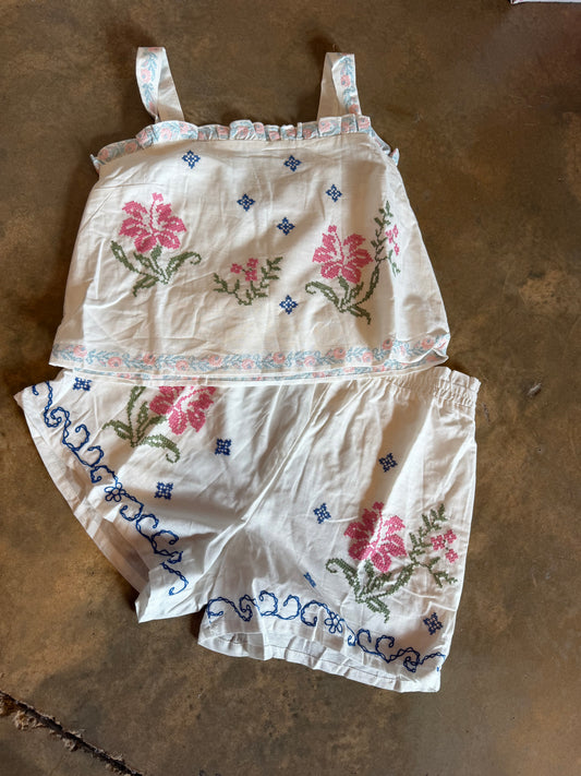 White Pink Multi Set