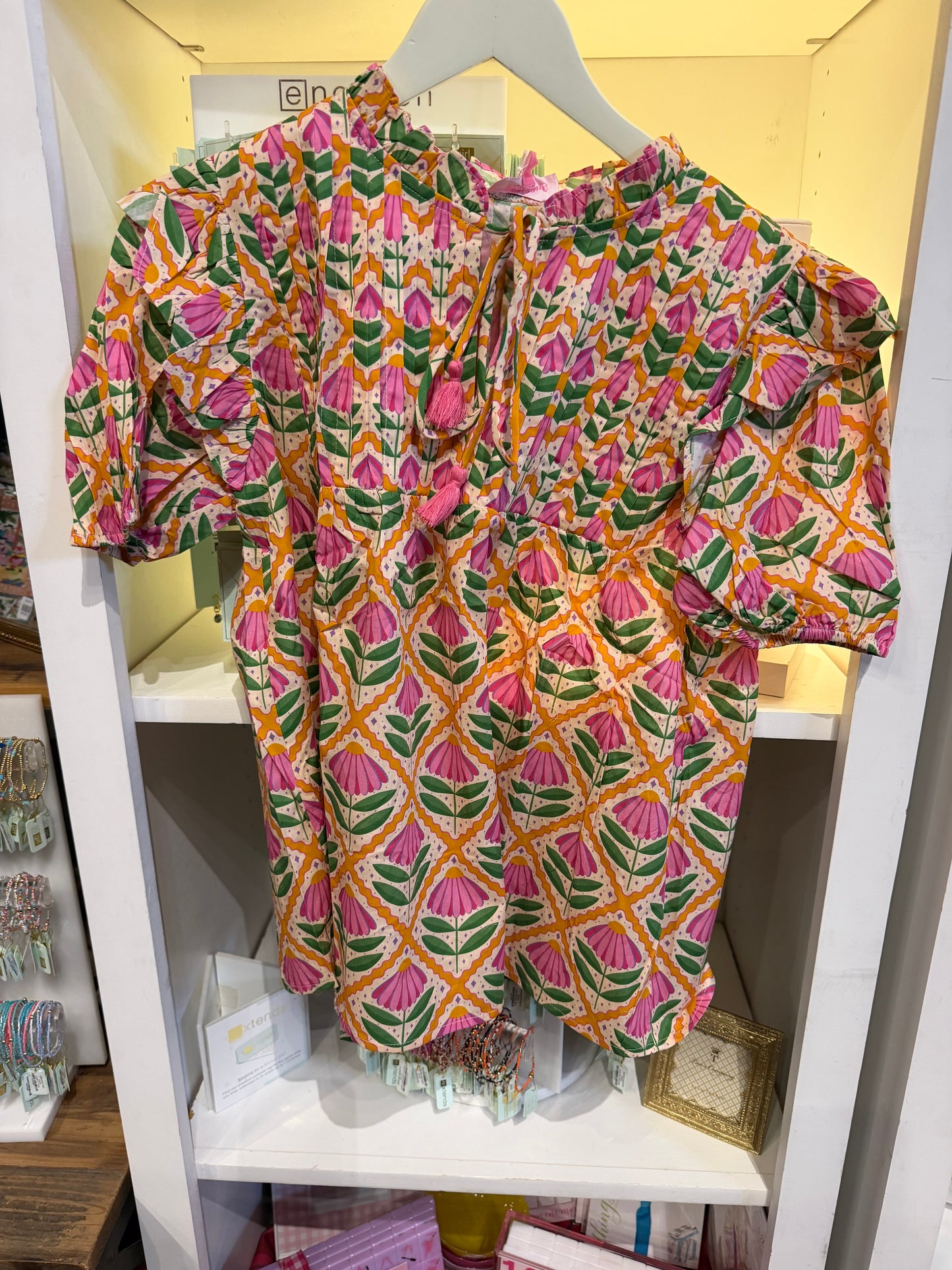 Floral Magic Short Sleeve Top