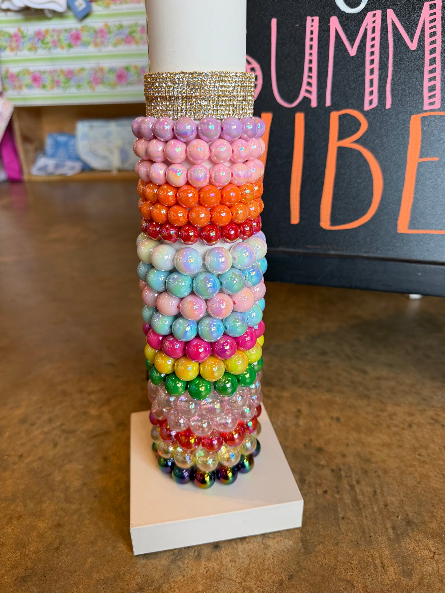 Small Bright Beaded Bracelet