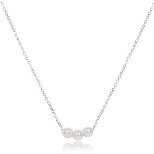 16" necklace Sterling Joy pearl