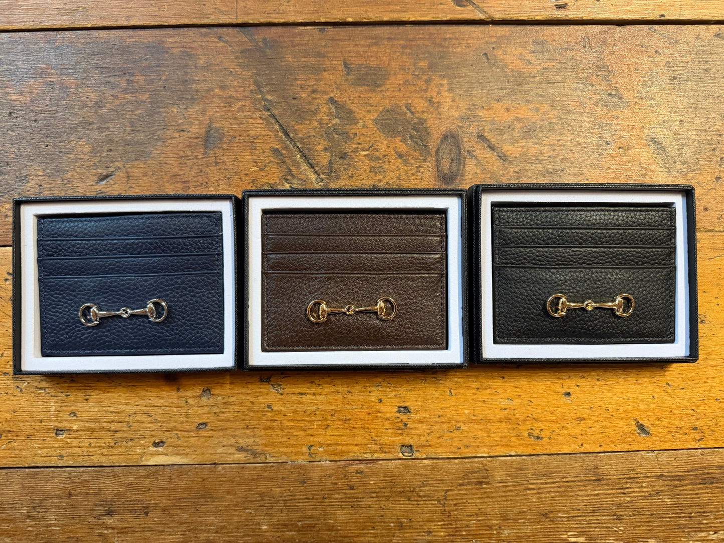 Horsebit Card Wallet with Box
