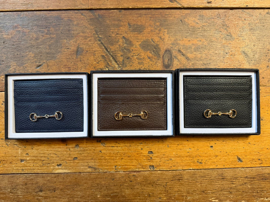 Horsebit Card Wallet with Box