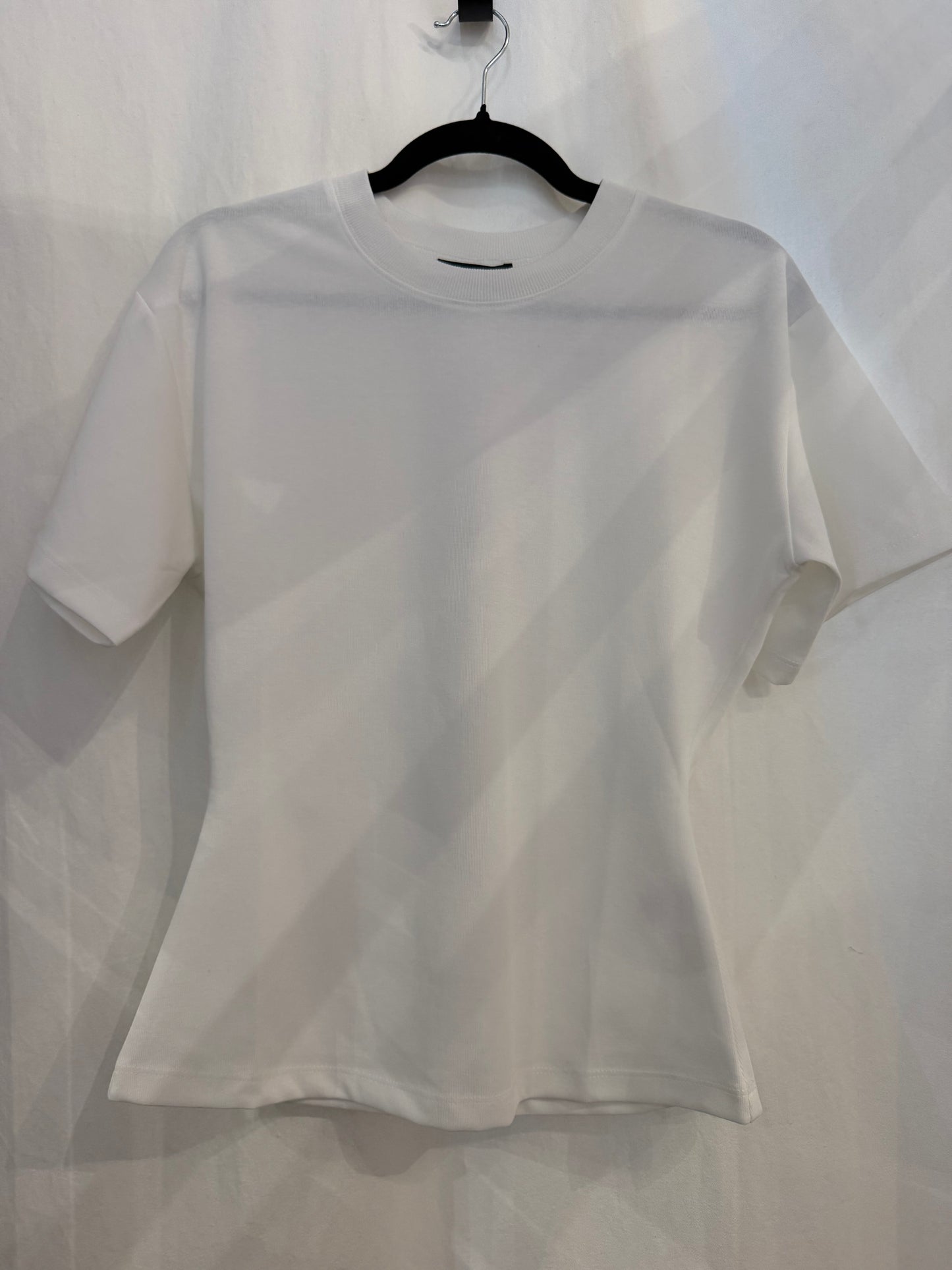 Half Sleeve White T-Shirt