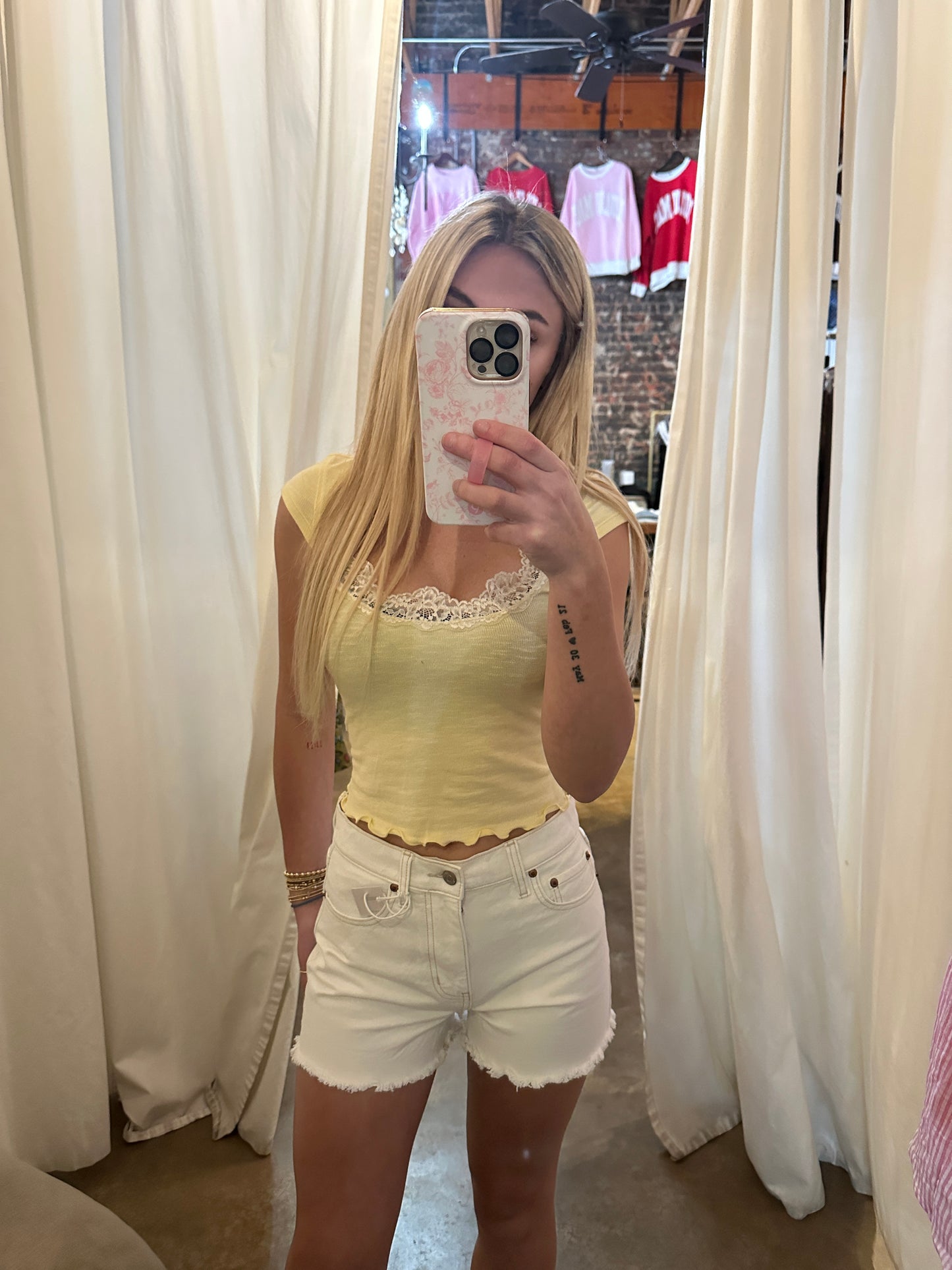 Daze Troublemaker Vanilla Shorts