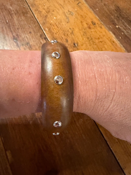 Wooden Bangle Bracelet