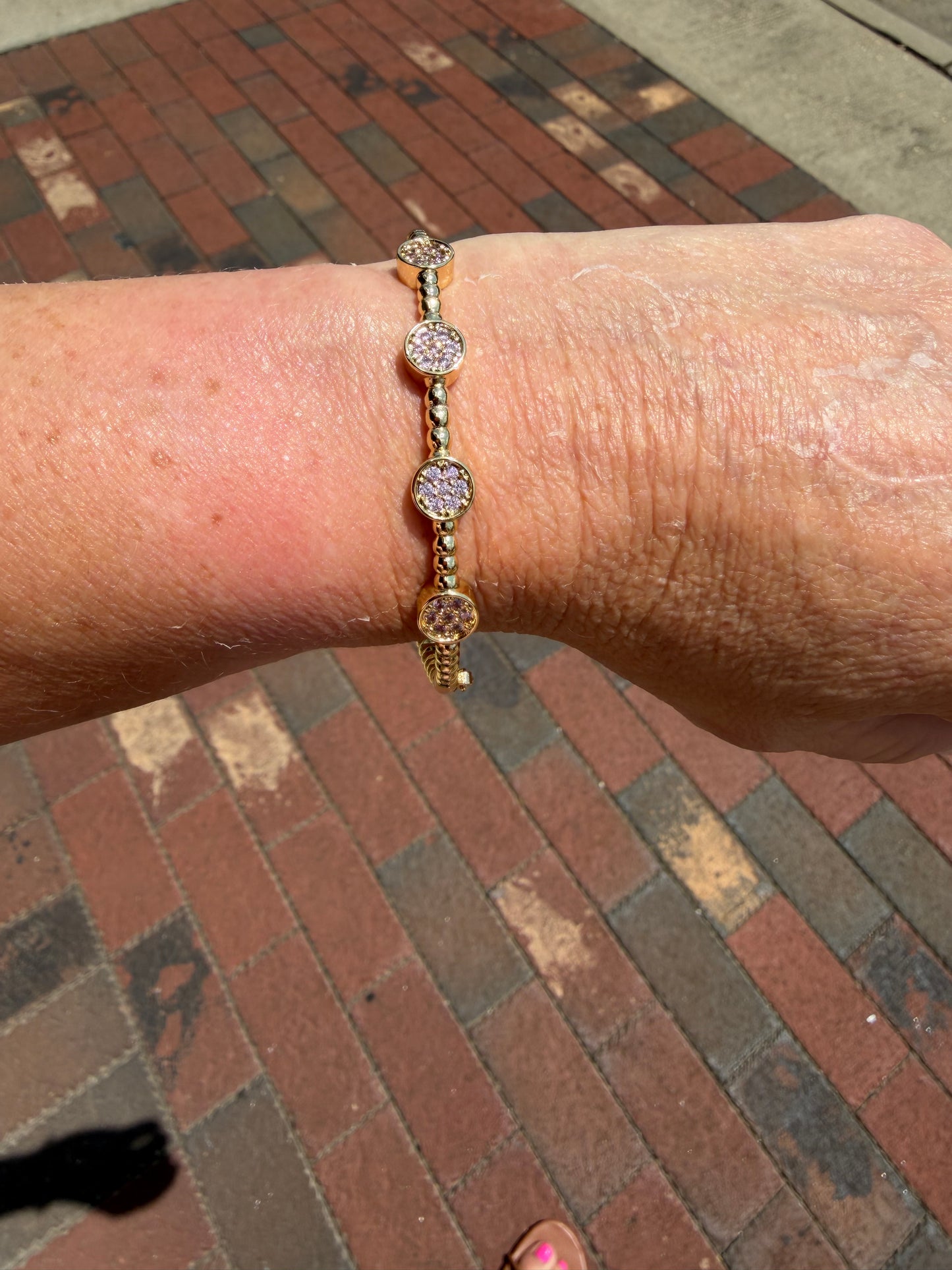 CZ Bangle - Clear
