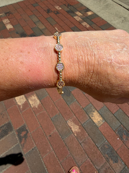 CZ Bangle - Clear