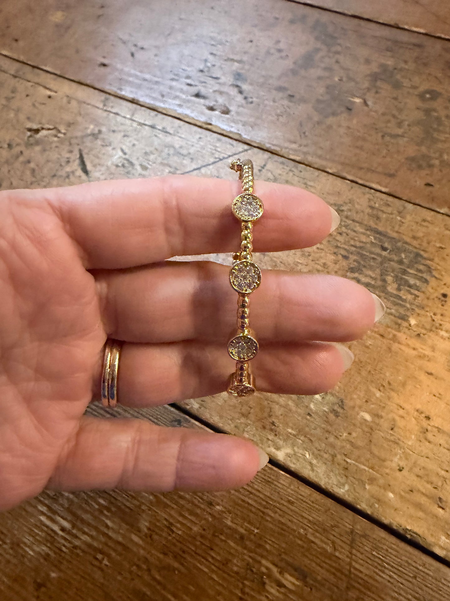 Clear CZ Bangle