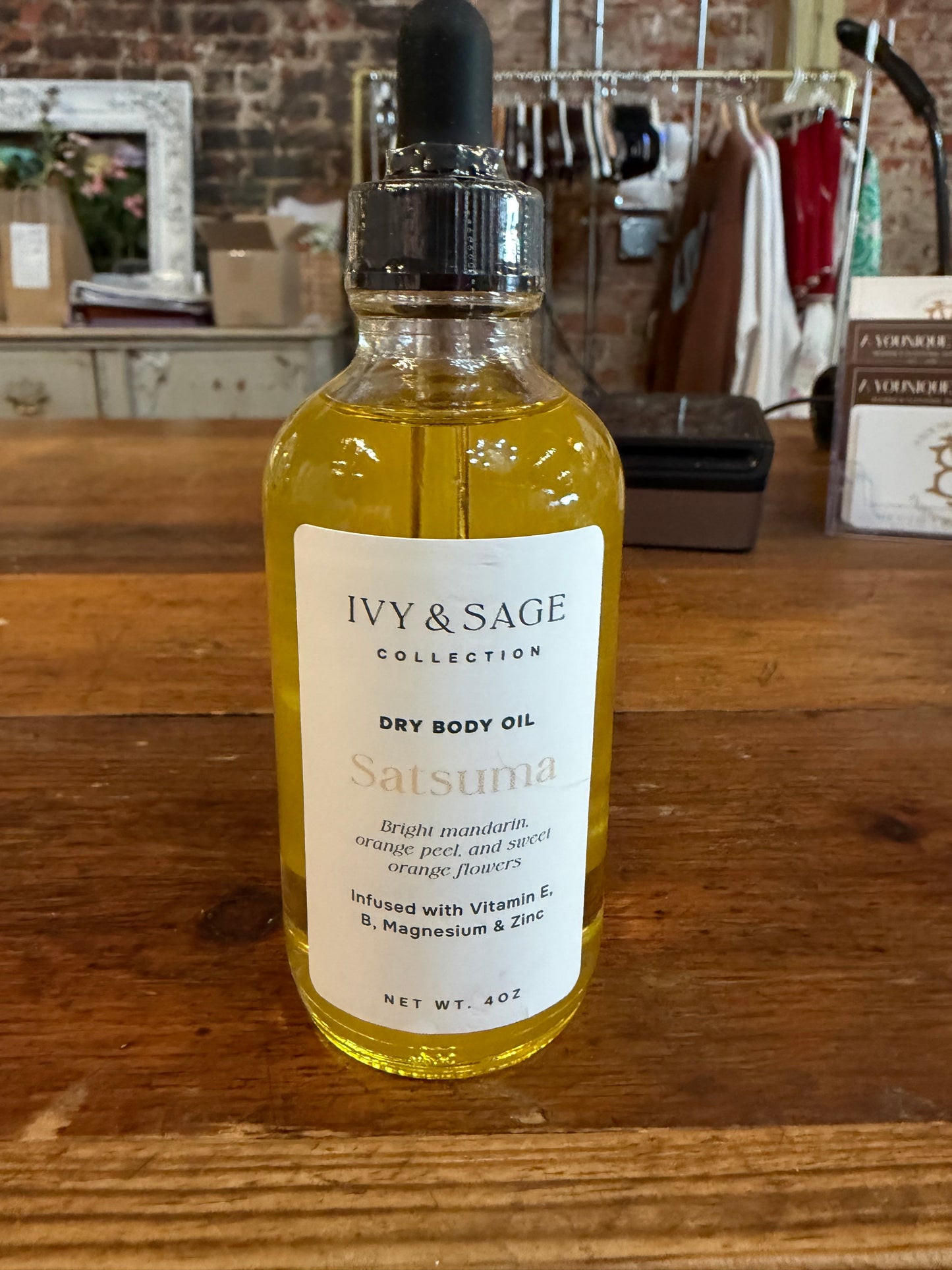 Ivy & Sage Body Oil