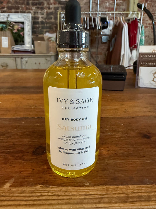 Ivy & Sage Body Oil