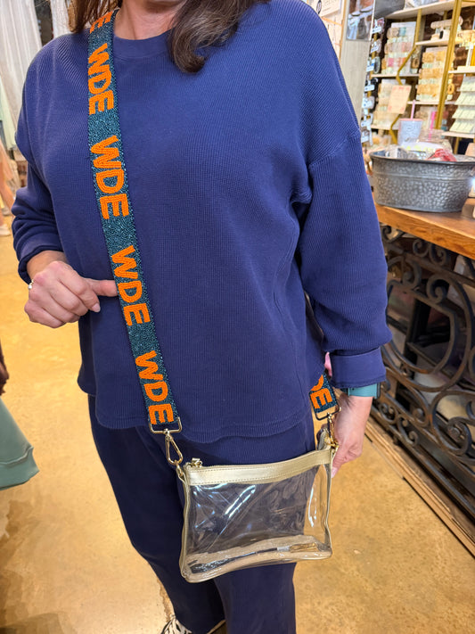 Clear Bag - Gold