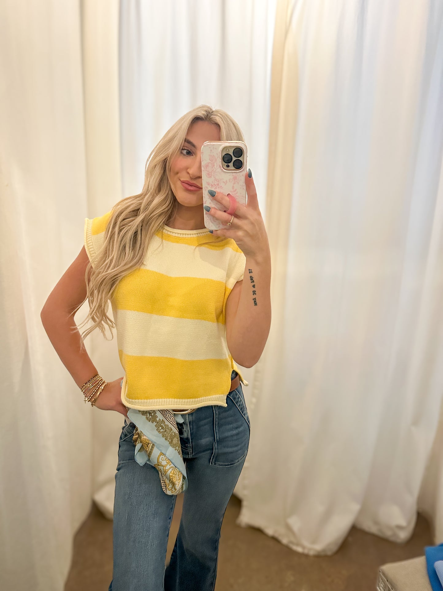 Lemon Cream Sweater