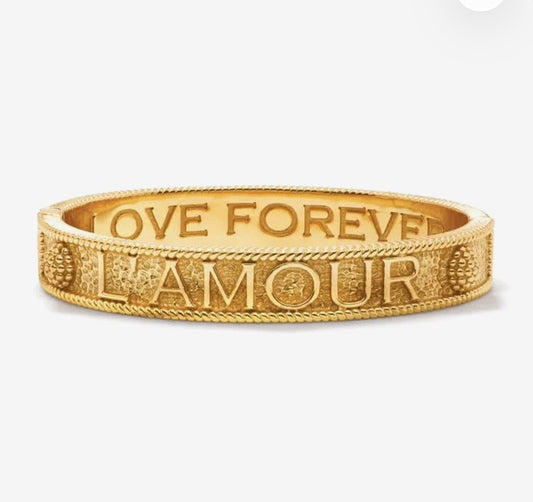 Capucine de Wulf L'Amour Toujour Hinged Bangle