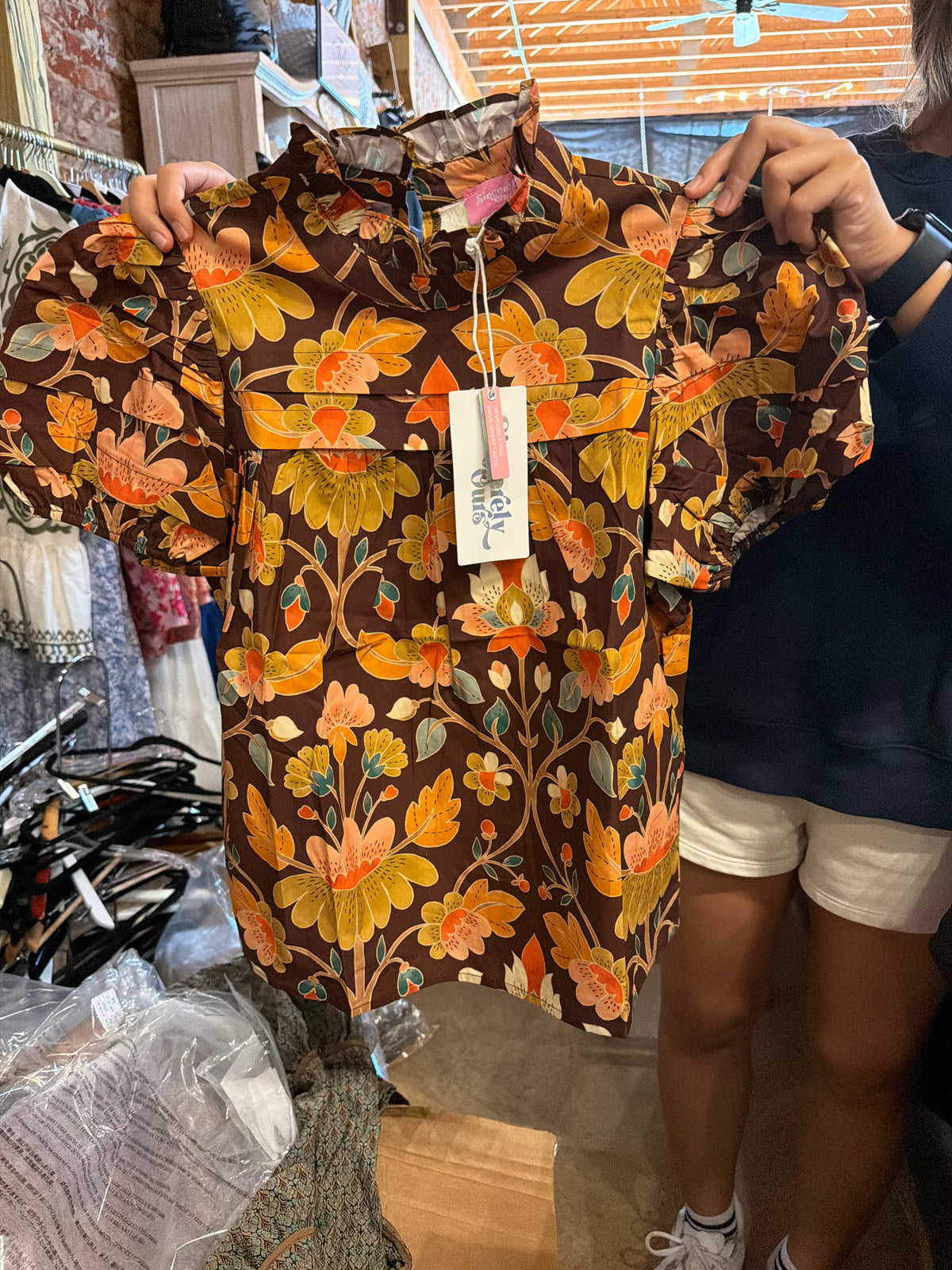 Brody Top Amber Bloom