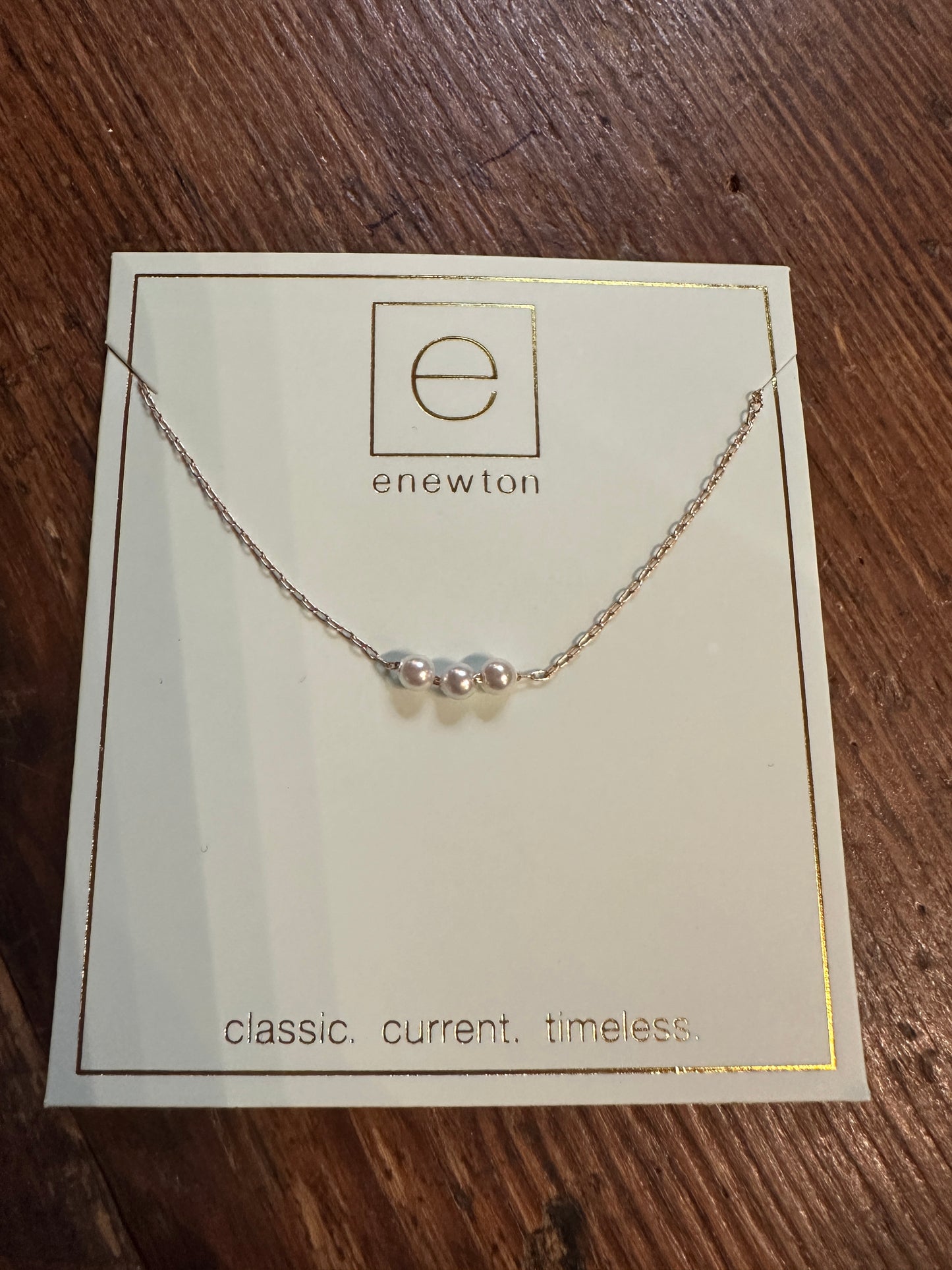 16in necklace gold Joy pearl