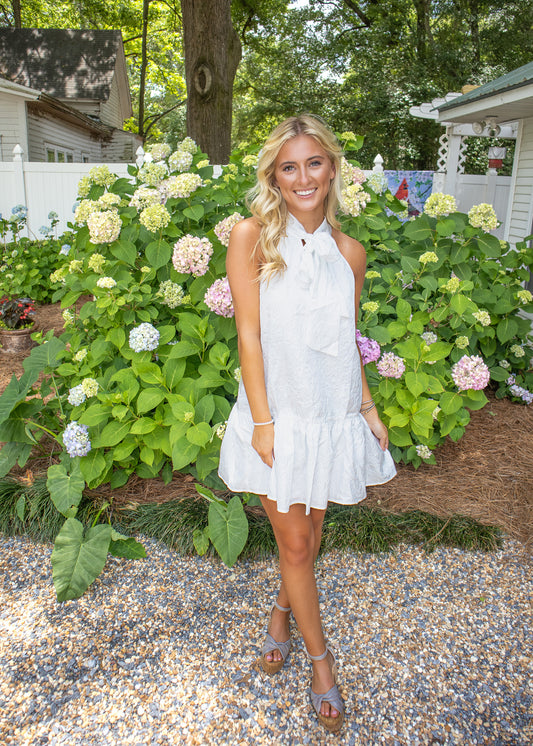 Priscilla Halter Dress