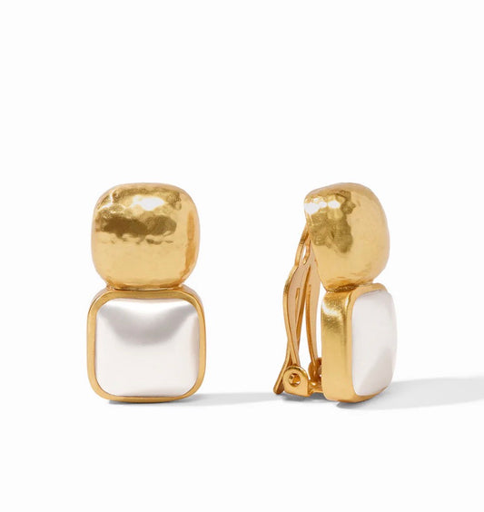 Julie Vos Catalina Pearl Clip on