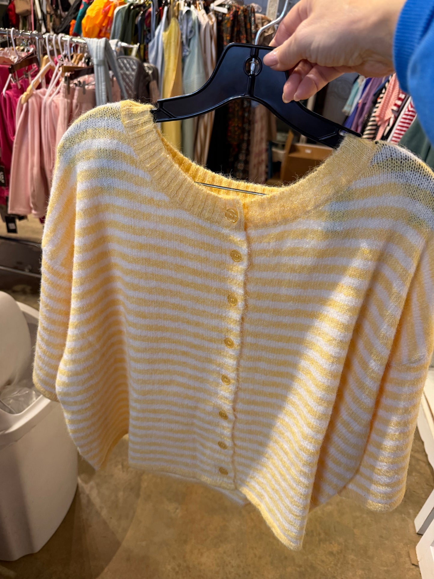 Yellow/Ivory Sweater