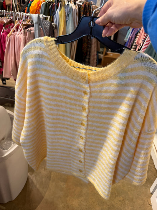 Yellow/Ivory Sweater