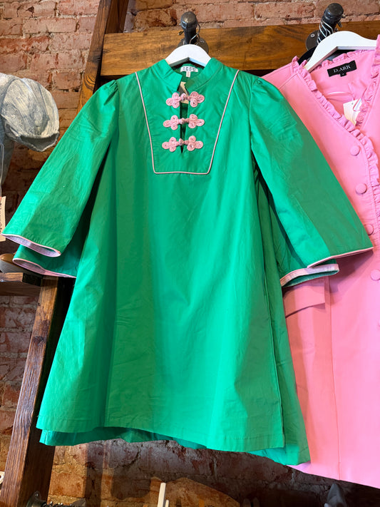 Green Mini with Pink