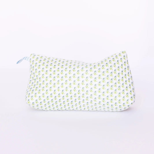 Small Abide Floral Cosmetic Bag