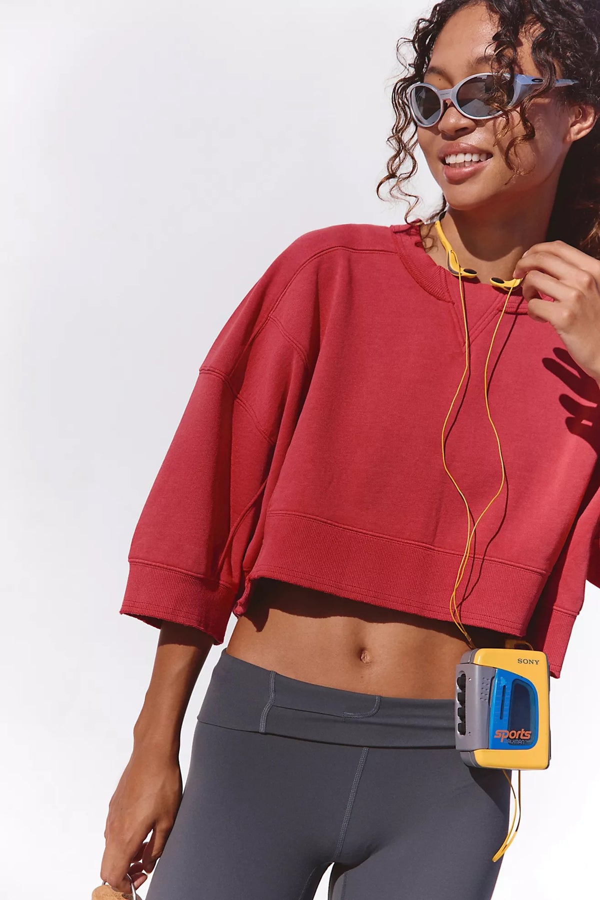 Intercept Short Sleeve Pullover Candy Apple Red