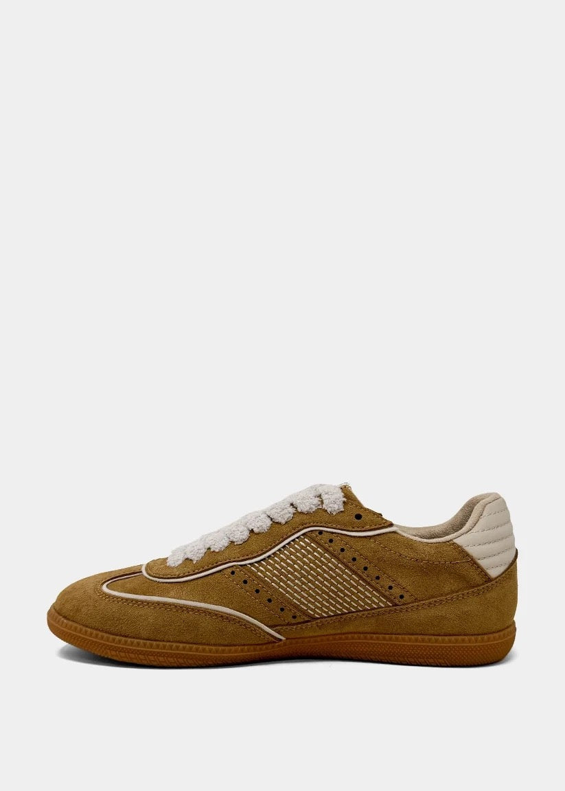 Sophie Camel Suede Sneaker