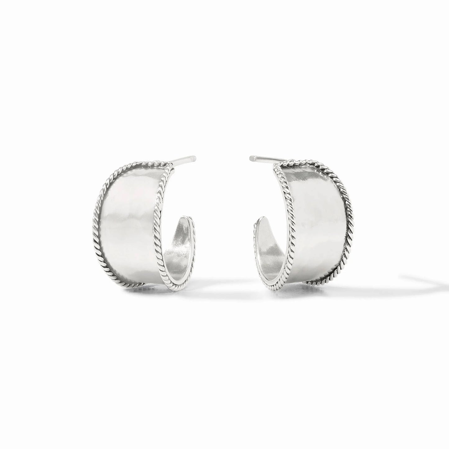 Savoy Hoop - Silver Small