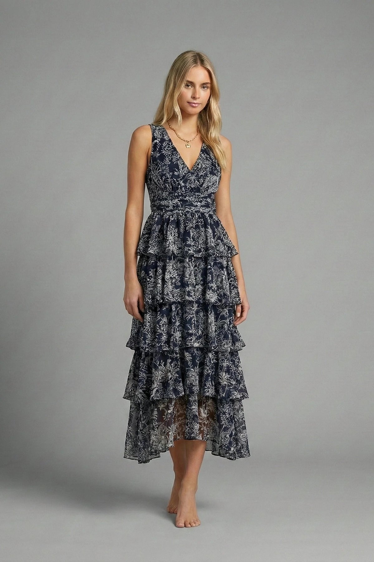 Oriental Night Maxi Dress