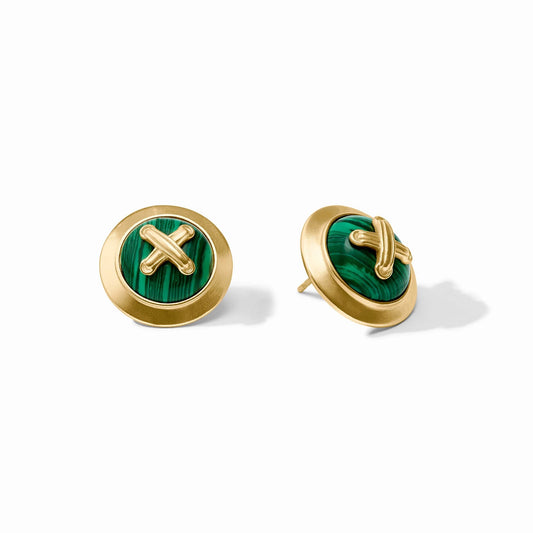 Essex Stud Malachite Green