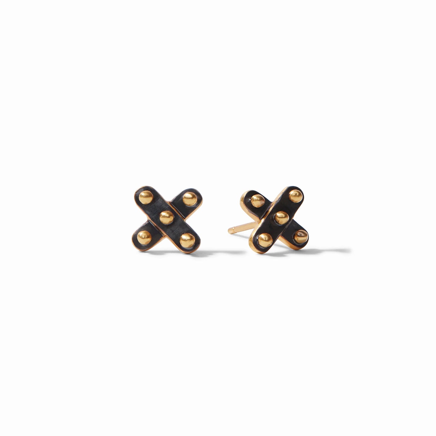 SoHo Demi X Stud mixed metal Julie Vos